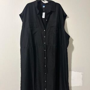 Old Navy Black Maxi Dress